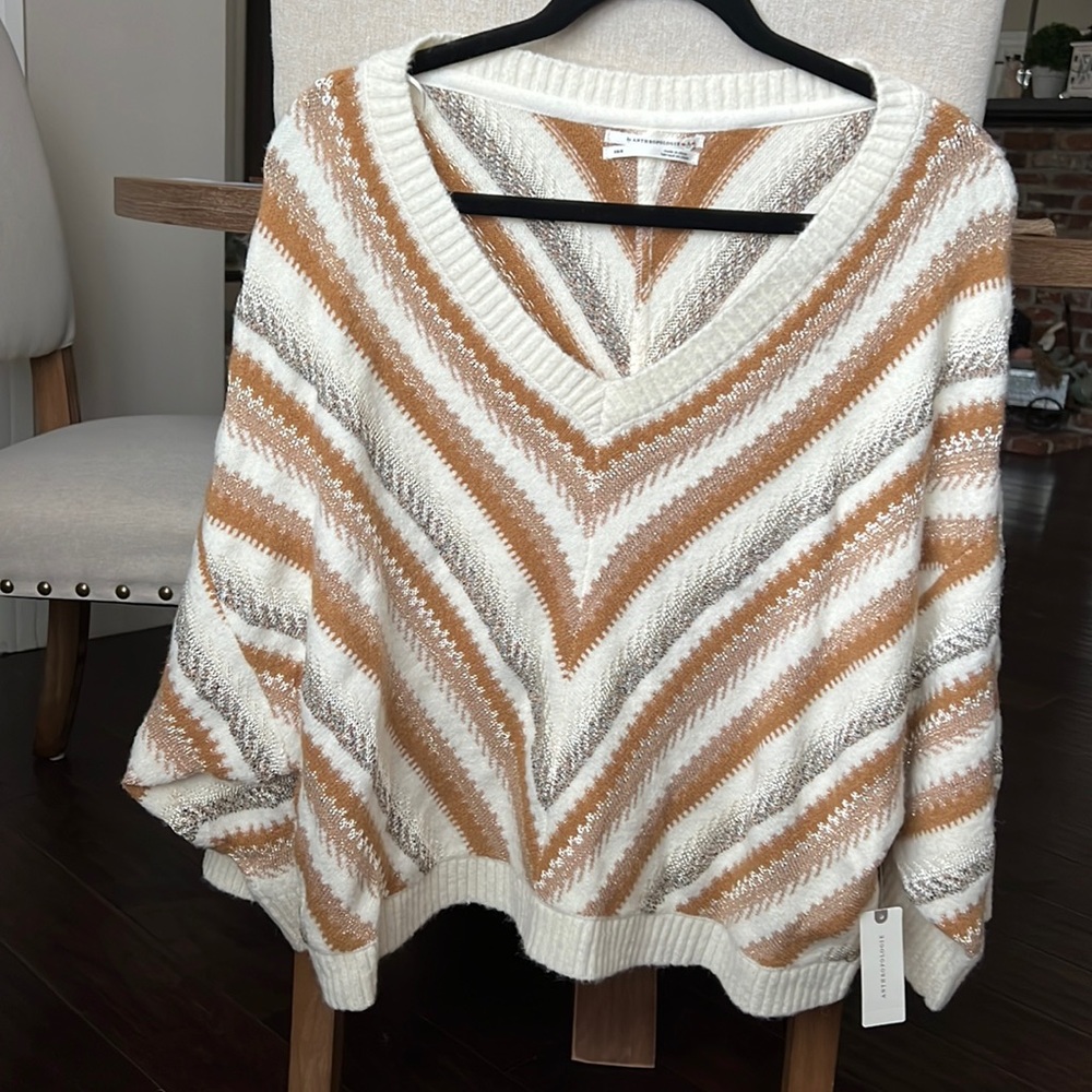 Anthropologie Luna Shimmer Sweater XS/S - Picture 5 of 7